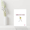 Funny Freddie Mercury Birthday Card for Mum - Bohemian Rhapsody Mamma Ooohh