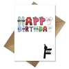 Alphabet Lore Birthday Card - Cute Card for kids