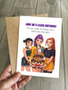 KPop Demon Hunters Birthday Card – Funny Anime Birthday Card for K-Drama & K-Pop Fans – S-Class Birthday Greeting Card