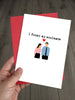 The Office US Birthday / Anniversary Card - Jim and Pam
