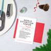 WEF Christmas Card - Funny Great Reset Spoof Xmas Card