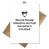 Love Island 2021 Birthday Card - Georgia Townend didn't last long!