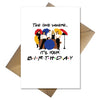 Friends TV Show Themed Greetings Cards - 5 PACK Original Designs - That Card Shop