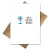 Funny Pun Birthday Card - Have a Fan-tastic Birthday!