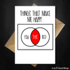 Cute Greetings Card - You are my happy place - That Card Shop