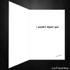 Funny Donald Trump Greetings Card - I want you my side of the wall - That Card Shop