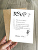 Funny RSVP Card - The Bell Controversy!