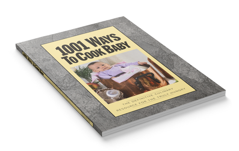1001 Ways to Cook Baby - Austin Powers Movie Prop Replica Novelty Cookbook - Fat Bastard