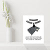 Funny Game of Thrones Birthday Card - Stark's don't live very long!