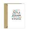 Funny Stranger Things Birthday Card - Have a Strange Birthday