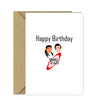 Funny Red Dwarf Birthday Card - Smeg Head
