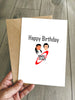 Funny Red Dwarf Birthday Card - Smeg Head