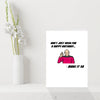 Funny Star Trek TNG Picard Birthday Card - Make it So!