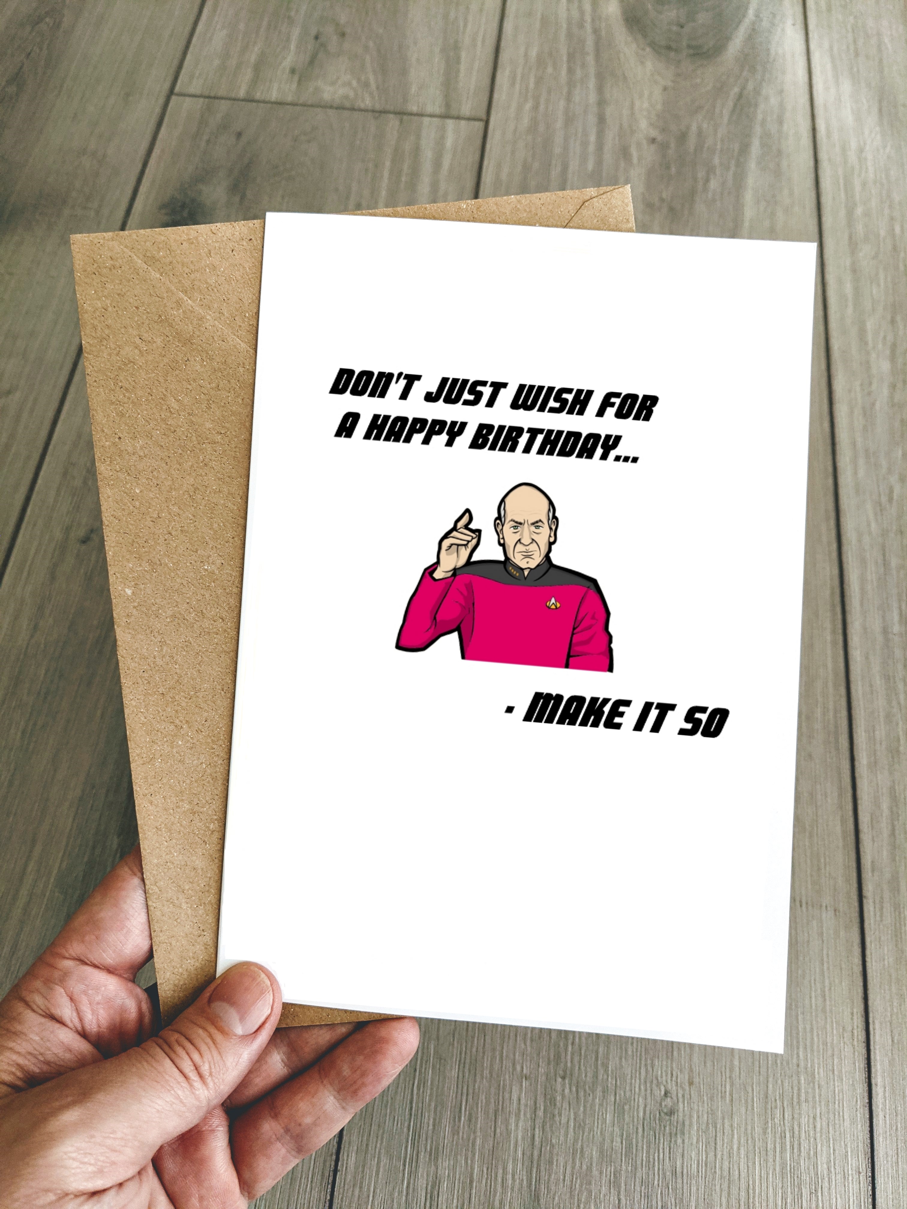 Funny Star Trek TNG Picard Birthday Card Make It So That Card Shop funny-star-trek-tng-picard-birthday-card-make-it-so-that-card-shop
