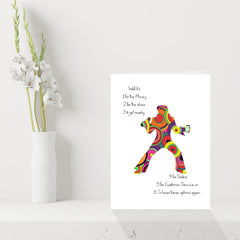 Elvis Presley Birthday Card - Funny Blue Suede Shoes Joke