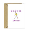 Funny Freddie Mercury Greetings Card - We will rock your Birthday!
