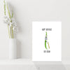 Funny Pun Birthday Card - Happy Birthday Old Bean!