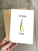 Funny Pun Birthday Card - Happy Birthday Old Bean!