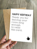 Funny Birthday Card for A Teenager Perfect for 13th 14th 15th 16th 17th 18th 19th Birthdays