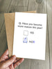 Rude Birthday Card - Have You Matured? Yes/Nob! Funny Humour Greeting Card