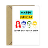The Young Ones Birthday Card – Funny 1980s BBC Comedy Card with Rik, Vyvyan, Neil and Mike