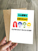 The Young Ones Birthday Card – Funny 1980s BBC Comedy Card with Rik, Vyvyan, Neil and Mike