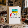 The Young Ones Birthday Card – Funny 1980s BBC Comedy Card with Rik, Vyvyan, Neil and Mike
