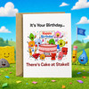 Battle for Dream Island Birthday Card – BFDI, BFB, TPOT, BFDIA