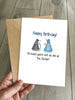 Funny Doctor Who Birthday Card - At least you're not as old as the Dr.