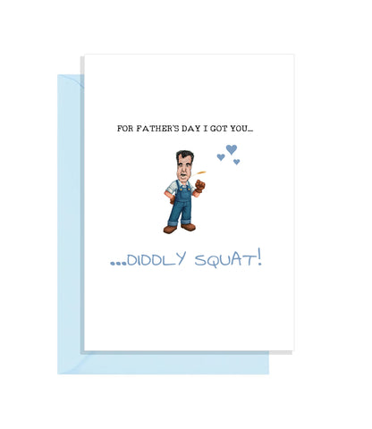 Clarksons Farm Fathers Day Card - I got you Diddly Squat!