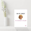 Naughty Pam Gavin and Stacey Mothers Day Card - Oh My Christ!