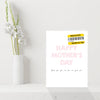 Funny Value Mothers Day Card - Reduced! Joke Humour Mother's Day Card for Mum