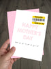 Funny Value Mothers Day Card - Reduced! Joke Humour Mother's Day Card for Mum