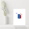 Lego Birthday Card - Funny Lego No cartoon! Anniversary / Valentines card for him / her