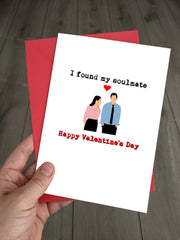 The Office US Birthday / Anniversary Card - Jim and Pam