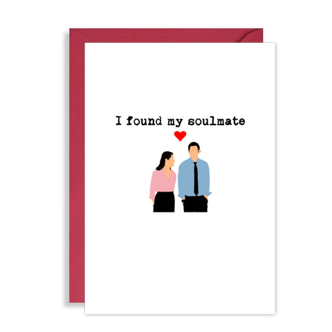The Office US Birthday / Anniversary Card - Jim and Pam