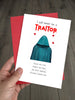 Traitors Valentine’s Day Card – Funny Romantic A5 Greeting Card Inspired by BBC TV Show