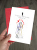 Bridgerton Valentine’s Day Card – Romantic A5 Greeting Card Inspired by Bridgerton TV Series
