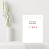 Rude Christmas Card - You are my To-Do list!