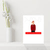 Ed Sheeran Christmas Card - Have an Ed-cellent Xmas! Joke Pun Lovers Card