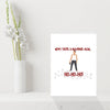 Funny Movie Themed Christmas Card - Die Hard