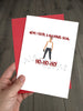 Funny Movie Themed Christmas Card - Die Hard