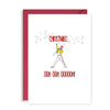 Funny Freddie Mercury Christmas Card - Bohemian Rhapsody Xmas Ooohh