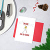 Funny Freddie Mercury Christmas Card - Bohemian Rhapsody Xmas Ooohh