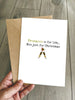 Prosecco Christmas Card - Funny Comedy Xmas Card for a Wine lover