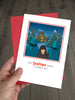 Funny Traitors Christmas Card – UK TV Show Inspired Humour – A5 Greeting Card with Red Envelope