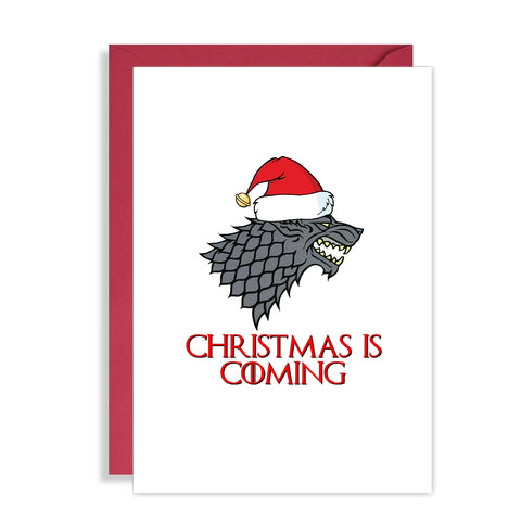 Funny Game of Thrones Christmas Card - Xmas is coming...