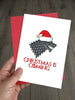 Funny Game of Thrones Christmas Card - Xmas is coming...