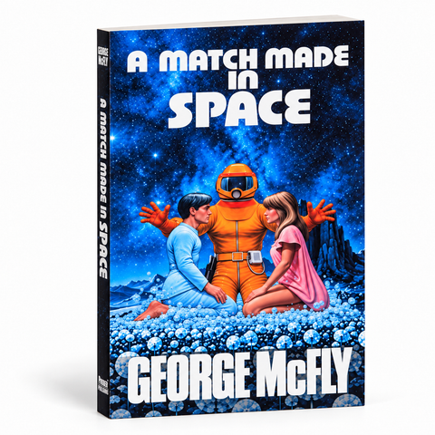 A Match Made in Space - FULL NOVEL - Back to the Future in universe prop book (PAPERBACK)