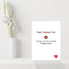 Funny Mothers Day Card - Not so wicked Step-mum!